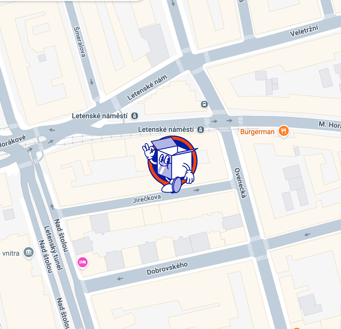 Find the nearest location